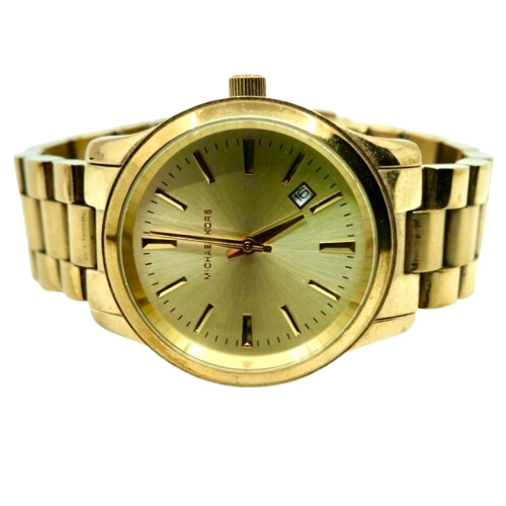 Michael KorsMk5160Ladies Oversized Rose Gold Champagne Dial Watch